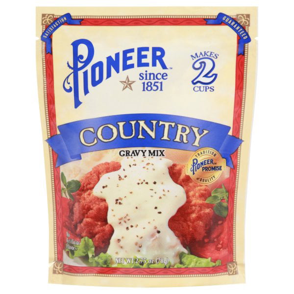 Pioneer Country Gravy Mix, 2.75 oz - Walmart.com - Walmart.com