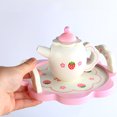 thumbnail image 1 of LOLIPPYY Tea Set For Kids Bamboo Role Playing Pretend Play Children 1Set, 1 of 5