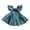 Green, variant on Edvintorg 2-7Years Girls Clothes 2025 New Summer Dress Cute Solid Color Backless Bow Cotton and Linen Beach Dresses Children's Princess Dress