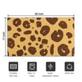 thumbnail image 5 of Yellow and Brown Of Leopard Print Door Rugs,Washable Non Slip Door Mats Indoor,Decorative Door Mats,Entry Mat Indoor for Entrance,Bedroom,Kitchen,Bathroom,17"x30", 5 of 6