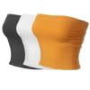 3PACK - Black/White/Mustard