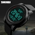 thumbnail image 5 of Simple Digital Men’s Military Watches Waterproof Electronic LED Double Time Black Wristwatch Sport, 5 of 6