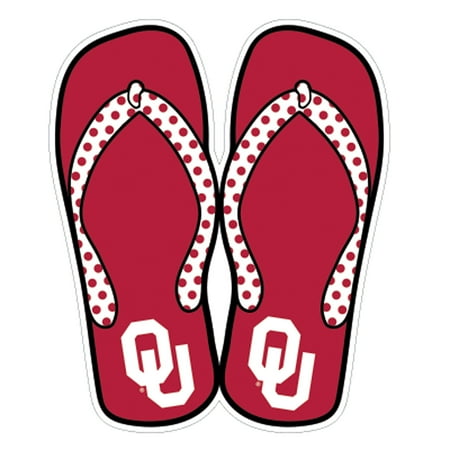 

Oklahoma Magnet (OU FLIP FLOPS MAGNET (3 6 12 ) 12 in)
