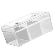 1-Pack Clear Storage Box Container, Family First Aid Box Medicine Box Organizer