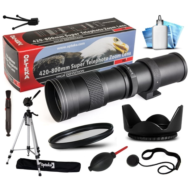 4mm 800mm F8 3 Hd Telephoto Lens Bundle For Panasonic Lumix Dmc G5 Dmc G3 Gm1 Walmart Com Walmart Com
