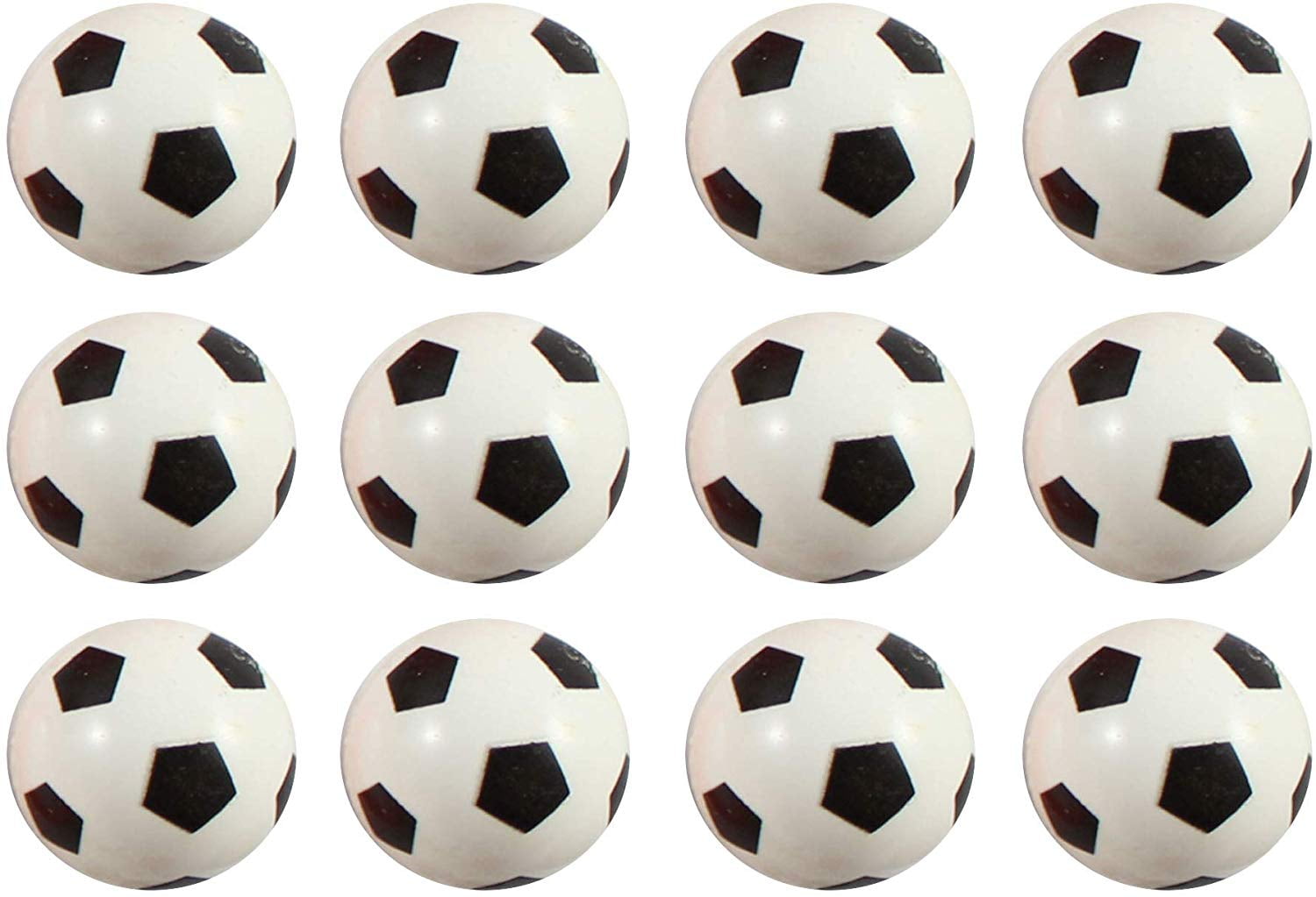 12 Soccer Bouncy Super Balls Sports Team Athletic Youth Players Cute Party Favors or