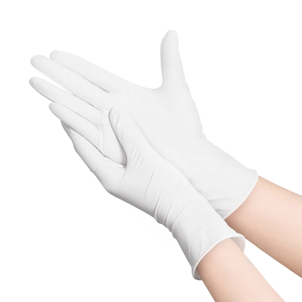 Nitrile Gloves,Hizek 4 Mils 100 Pcs Nitrile Disposable Gloves,Powder