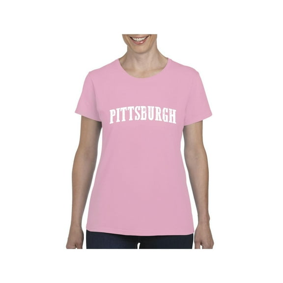Women's T-Shirt Short Sleeve - Pittsburgh
