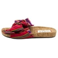 thumbnail image 2 of Sugar Women's Xenon Cork Flat Bow Sandal Slide, Red, Size 11.0, 2 of 3