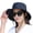 Navy Blue, variant on Happy date Sun Hat Women/Men, Fishing Hat with UPF 50+ UV Protection Wide Brim Bucket Hat