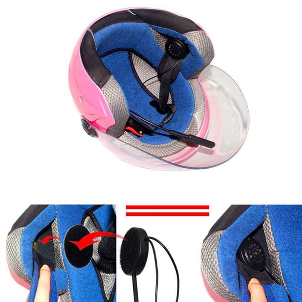 Auriculares para casco auriculares manos libres carga ráspida usb paraetucir en moticleta