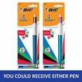 thumbnail image 3 of Bic 4-Color Retractable Ballpoint Pen Assorted Colors (Pack of 14), 3 of 7