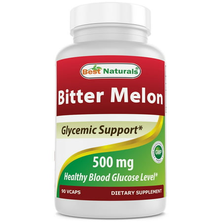 Best Naturals Bitter Melon 500 mg 90 Veggie Capsules Single