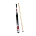 thumbnail image 1 of Lipstore Bâton de Queue de Piscine 57 Pouces Professionnel avec Embout 13 mm Polyvalent 2 Sections pour Adultes Rouge, 1 of 8