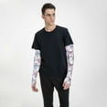 thumbnail image 2 of Lsque Butterflies in Pastel Cooling Arm Sleeves for Men & Women -Compression Sleeves to Cover Arms for Working,Sun Sleeves for UV Protection,Breathable, Moisture-Wicking, 2 of 8