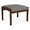 Castillo Gray, variant on Lenox Wood Reception Waiting Room 18" 1-Seat Bench / Walnut Wood / Brown