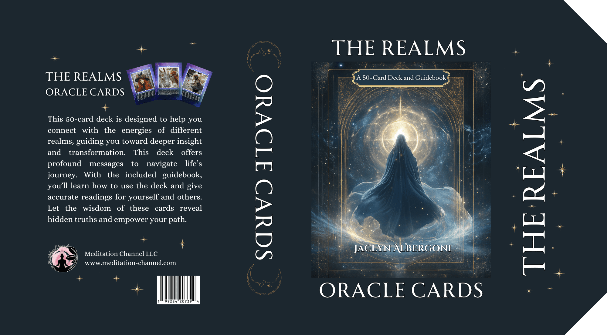 The Realms Oracle Deck – 50 Card Spiritual Guide for Intuition, Healing & Higher Wisdom