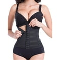 thumbnail image 3 of LELINTA Waist Trainer Corset Cincher Shaping Brief Tummy Control Slimmer Body Shaper for Women Black S-3XL, 3 of 8