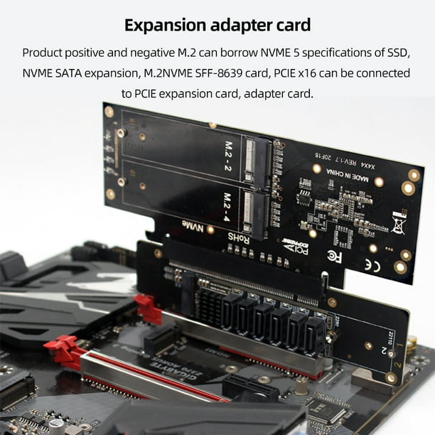 Pci express x16 ssd best sale