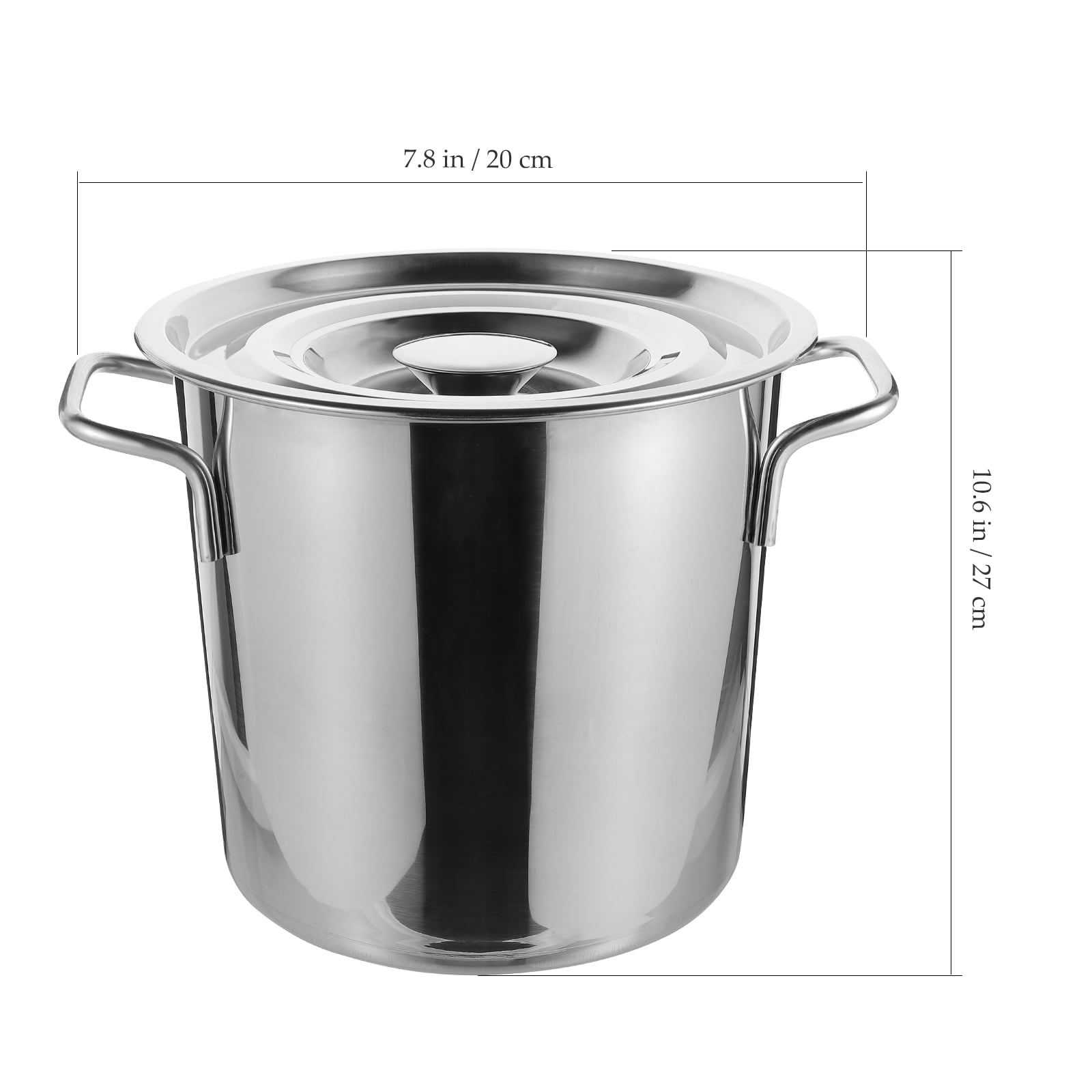 Commercial Stainless Steel Soup Bucket With Lid Pot Large Capacity School  Kitchen Restaurant Hotel Barrel Cookware Cooking - Soup & Stock Pots -  AliExpress