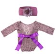 thumbnail image 4 of Baby Photography Props Assorted Infant Romper Head Wrap Photo Prop Tutu Skirt, 4 of 10