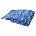 thumbnail image 5 of Mainstays Wavy Stripe Blue Beach Towel, Size 72" x 36", 5 of 6