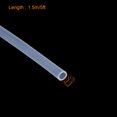 thumbnail image 3 of Silicone Tubing 5mm(3/16") ID 8mm(5/16") OD 5ft Silicone Rubber Tube Air Hose Water Pipe Clear with Clamp, 3 of 3