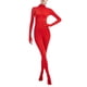thumbnail image 1 of Mono ajustado para hombre y mujer, traje de baile de color liso, traje de actuación escénica, mono para hombre, 1 of 3