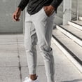 thumbnail image 3 of Pantalones deportivos de fitness para hombre, pantalones de entrenamiento para correr de alta elasticidad, pantalones deportivos casuales, pantalones deportivos elásticos de moda de moda, 3 of 6
