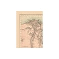 thumbnail image 3 of Historic Map - Egypt - Black 1867 - 23 x 32.13 - Vintage Wall Art, 3 of 5