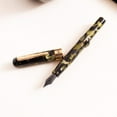 thumbnail image 4 of Conklin Mark Twain Vintage Green Crescent Filler Fountain Pen, 4 of 8