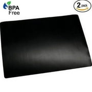 2 X Large Oven Liner - BPA Free Teflon Non-Stick Oven Liners or Pan Liners-17x25 2 PCS   STOVE TOP LINER - Heavy Duty Use for Electric, Gas, Microwave, and Toaster Ovens (2, 17 x 25)