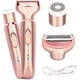 thumbnail image 1 of Maquinilla de afeitar eléctrica para mujer, sin dolor 2 en 1, afeitadora para mujer y recortadora de pelo para cara, ceja, bigote, barba, brazo, pierna, axila, Bikini, Cor Adepaton CZMR-HY192, 1 of 7