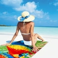 thumbnail image 3 of Premium Printed Cotton Travel Beach Towel, 3 of 3
