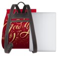 thumbnail image 3 of Balery Happy New Year Mochila de Cuero para Mujeres, Gran Capacidad, Bolsa de Viaje Multifuncional, Mochila de Cuero y Bolsa de Hombro para Mujeres, 3 of 4