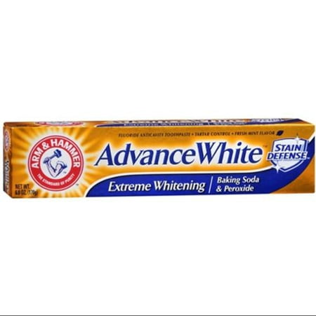 ARM & HAMMER Advance Blanc Extreme Whitening avec taches défense Dentifrice, 6 oz (Pack of 6)