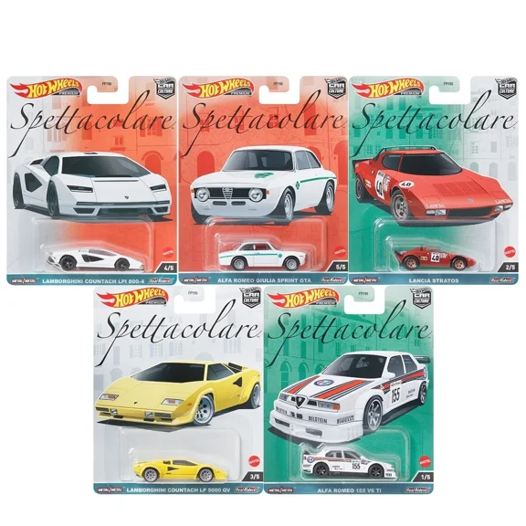 Hot Wheels Premium Car Culture 2023 - Spettacolare - 959B - Set of 5