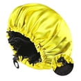 thumbnail image 1 of Reversible Satin Nightcap Ladies Stretch Hair Care Shower Cap, 1 of 1