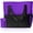 Purple, variant on Shoulder Canvas Tote Bag - Water Resistant, Lightweight, Travel-Friendly (Purple)