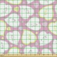 thumbnail image 2 of Ambesonne Romantic Fabric by the Yard Upholstery, Unicorns Pattern, 5 Yards, Pale Pink Pastel Yellow Pale Mauve, 2 of 5