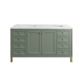 thumbnail image 7 of James Martin Vanities 503-V60d-3Enc Chicago 60" Free Standing Double Basin Vanity Set -, 7 of 7