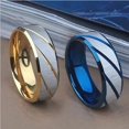 thumbnail image 4 of Anillos De Joyería De Acero Inoxidable De Titanio Sin Oxidación, 4 of 4