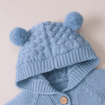 thumbnail image 6 of Baby knitted onesie pajamas spring and fall newborn baby clothes men and women baby sweater, 6 of 7