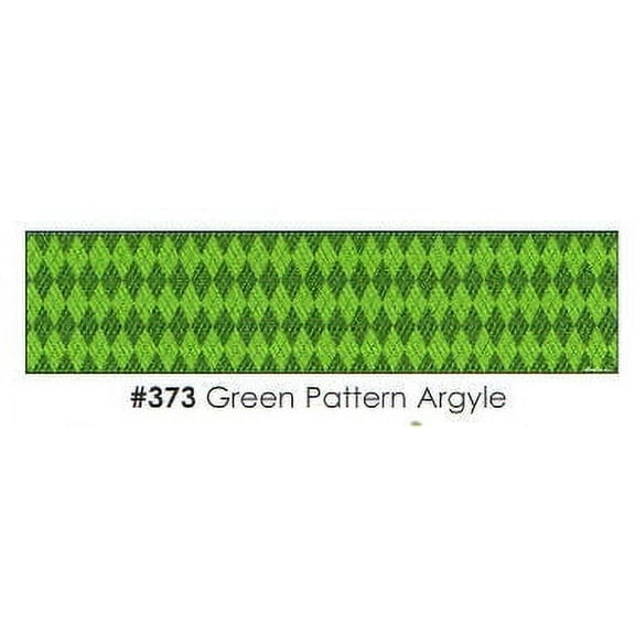 Green Pattern Argyle 3 Strips Edible Frosting Photo Cake Border Decoration
