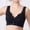 Black, variant on Bras for Women Front Closure Free Shipping Under $10 Lace Fashion Thin Style Ventilate Front Buckle Bra Without Steel Rim