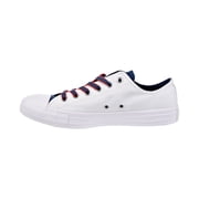 Converse Chuck Taylor All Star OX Mens Shoes White-Navy-Gym Red 160467c