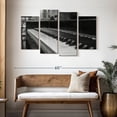thumbnail image 3 of Elephant Stock Play The Piano Wall Art - Horizontal Multi Panel Canvas - Living Room Wall Decor - Music Multi Panel - Gray And Black Decor - 52" x 32", 3 of 8