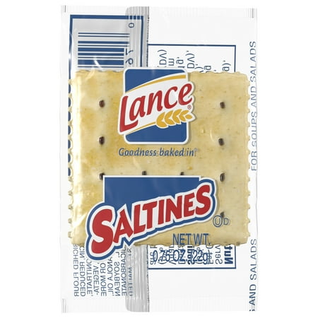 Lance Saltines Crackers, Single Serve Packs, 500 Ct
