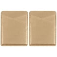 thumbnail image 1 of Miangastore Plastic Phone Case Wallet Golden Mobile Phone Accessory 2Pcs, 1 of 8