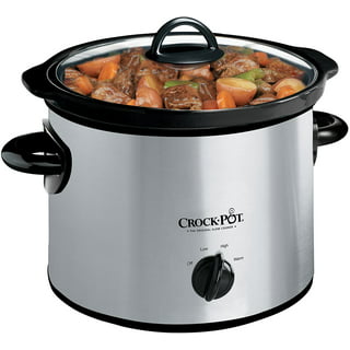 Crock-Pot® Manual 3.5-Quart Casserole Crock® Slow Cooker, Charcoal